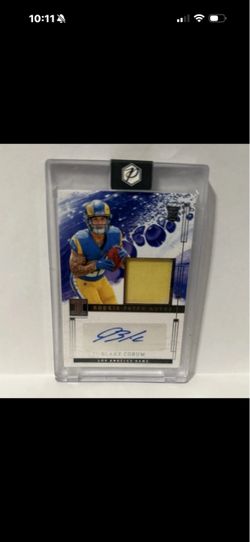 Blake Corum Panini Rookie Patch Auto Card
