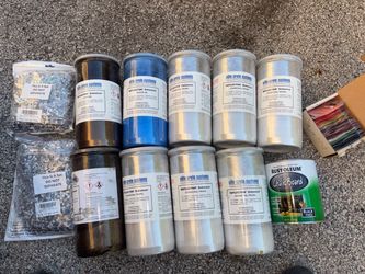 concrete floor coating and metallic pigment bundle