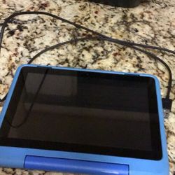 Amazon Blue Tablet (with Charger)