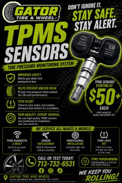 Tpms sensors