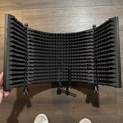 Studio Microphone Isolation Shield