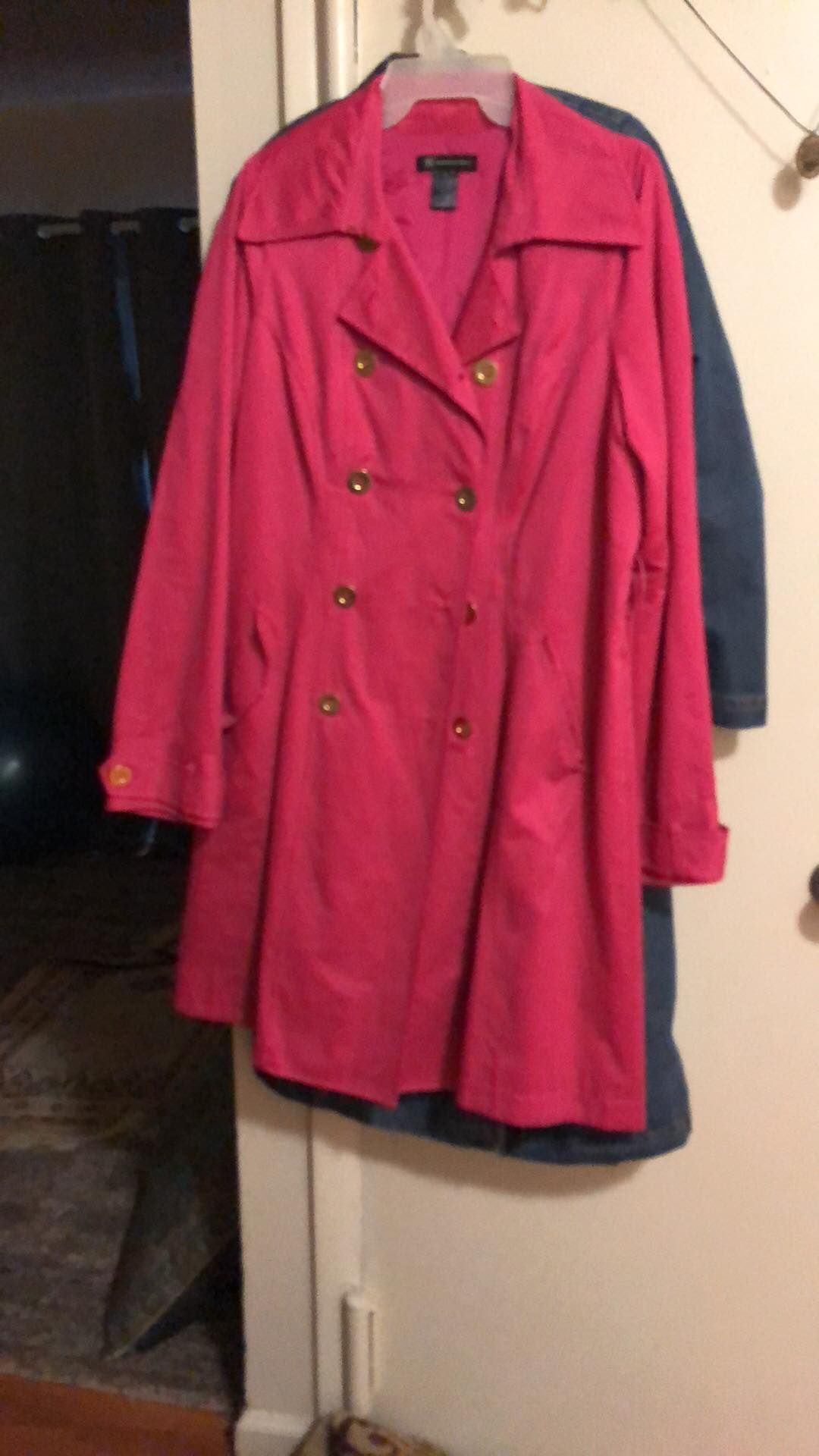 Pink coat
