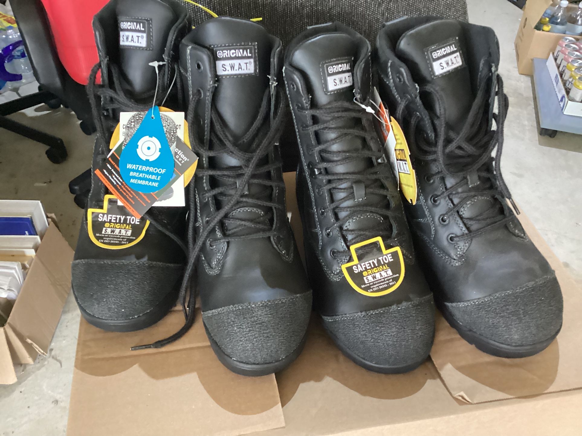 Work Steel Head Boots 