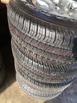 2017 Chevy Wheels With Tires 100% Tires