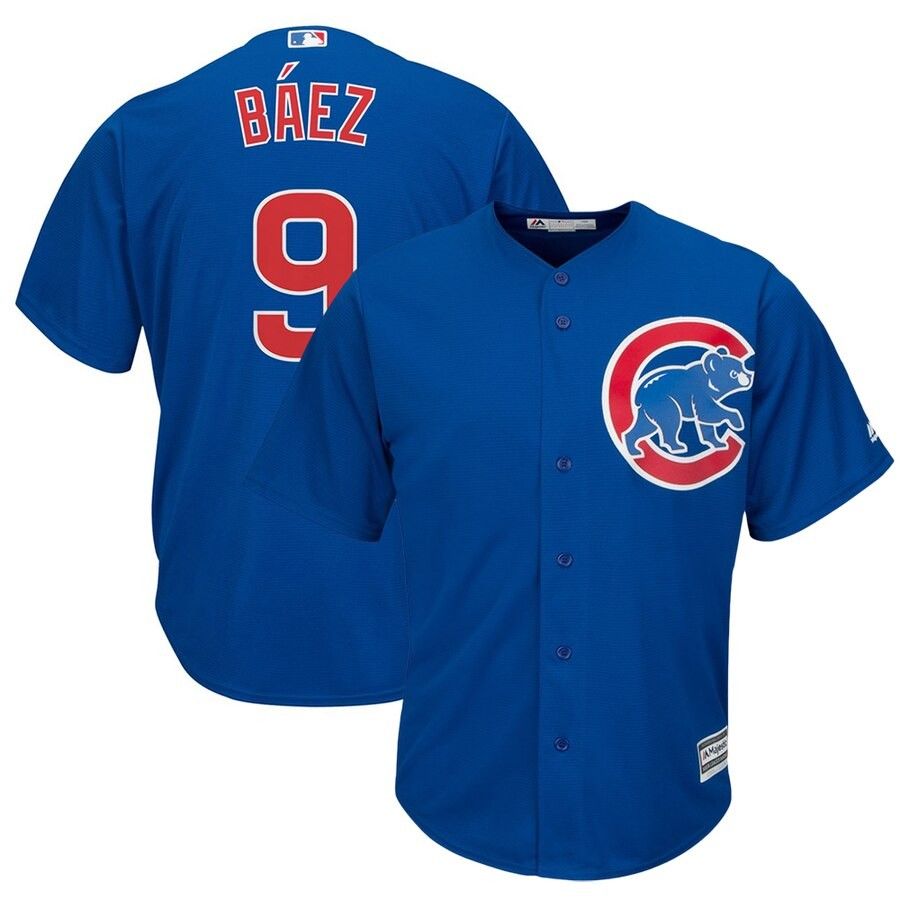 Chicago Cubs #9 Javi Beaz Majesty Jersey