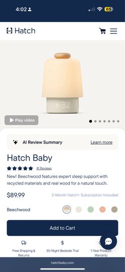 Hatch baby
