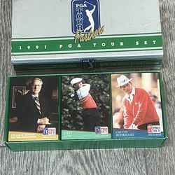 1991 PGA Tour Golf Trading Card Set 