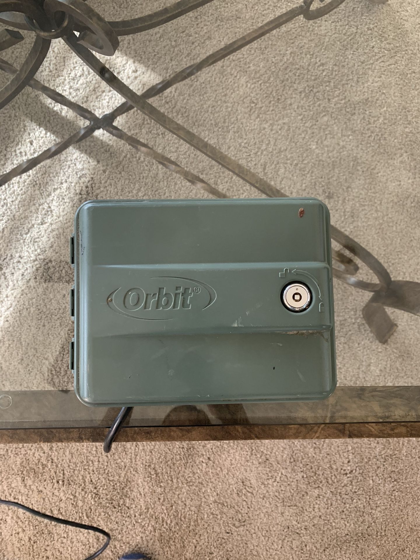Orbit sprinkler timer.