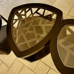 Coffee Table & 2 End Tables