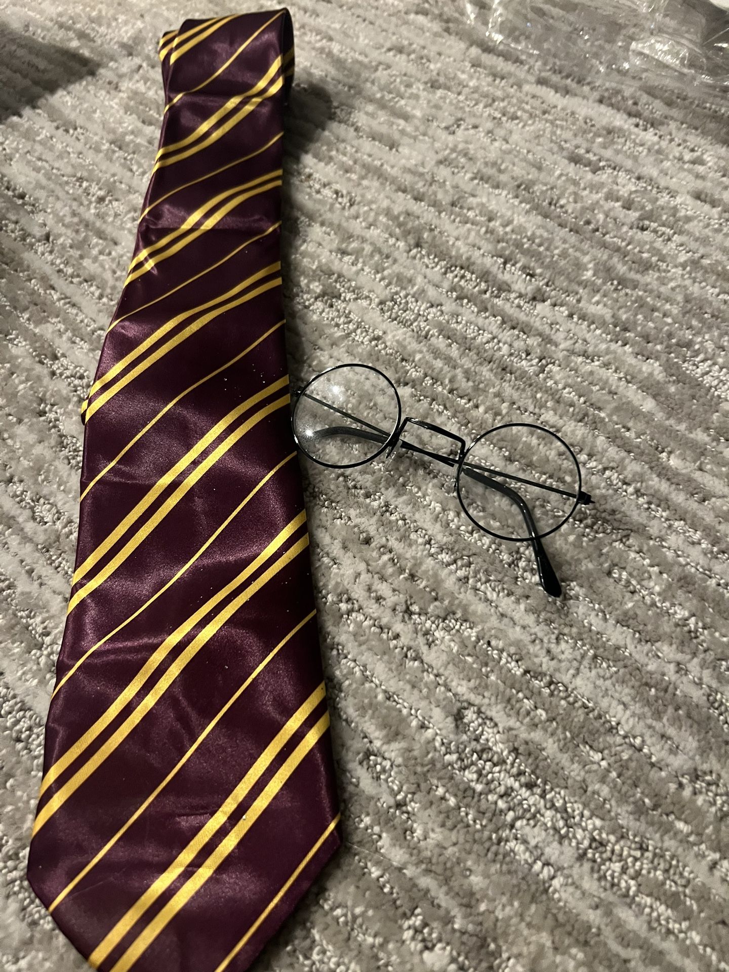 Halloween Costume  Harry Potter Tie & Glasses