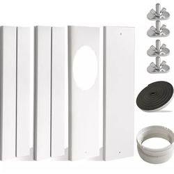 Portable Air Conditioner Window Kit Vertical/Horizontal Installation-Universal