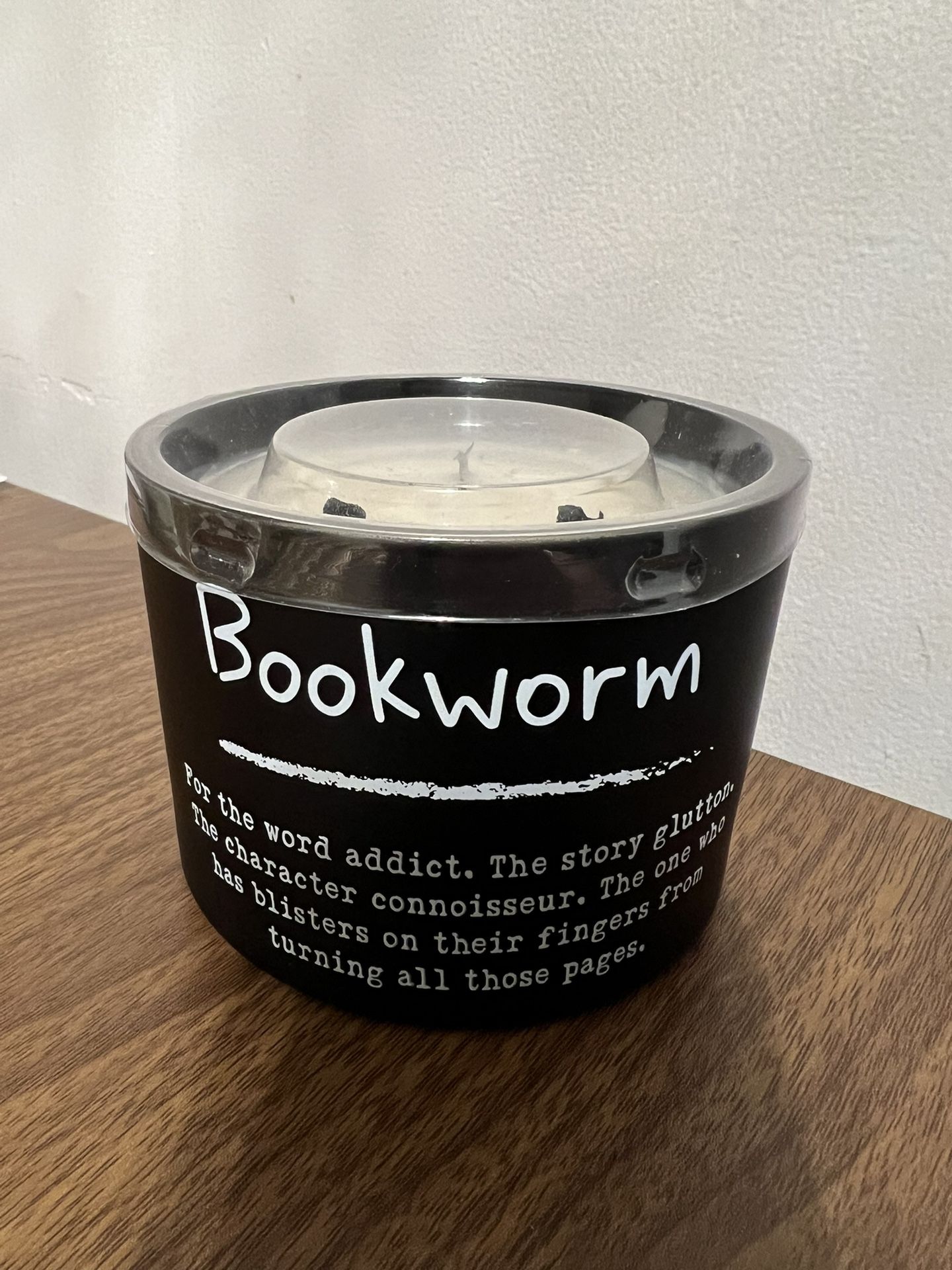 Bookworm Candle
