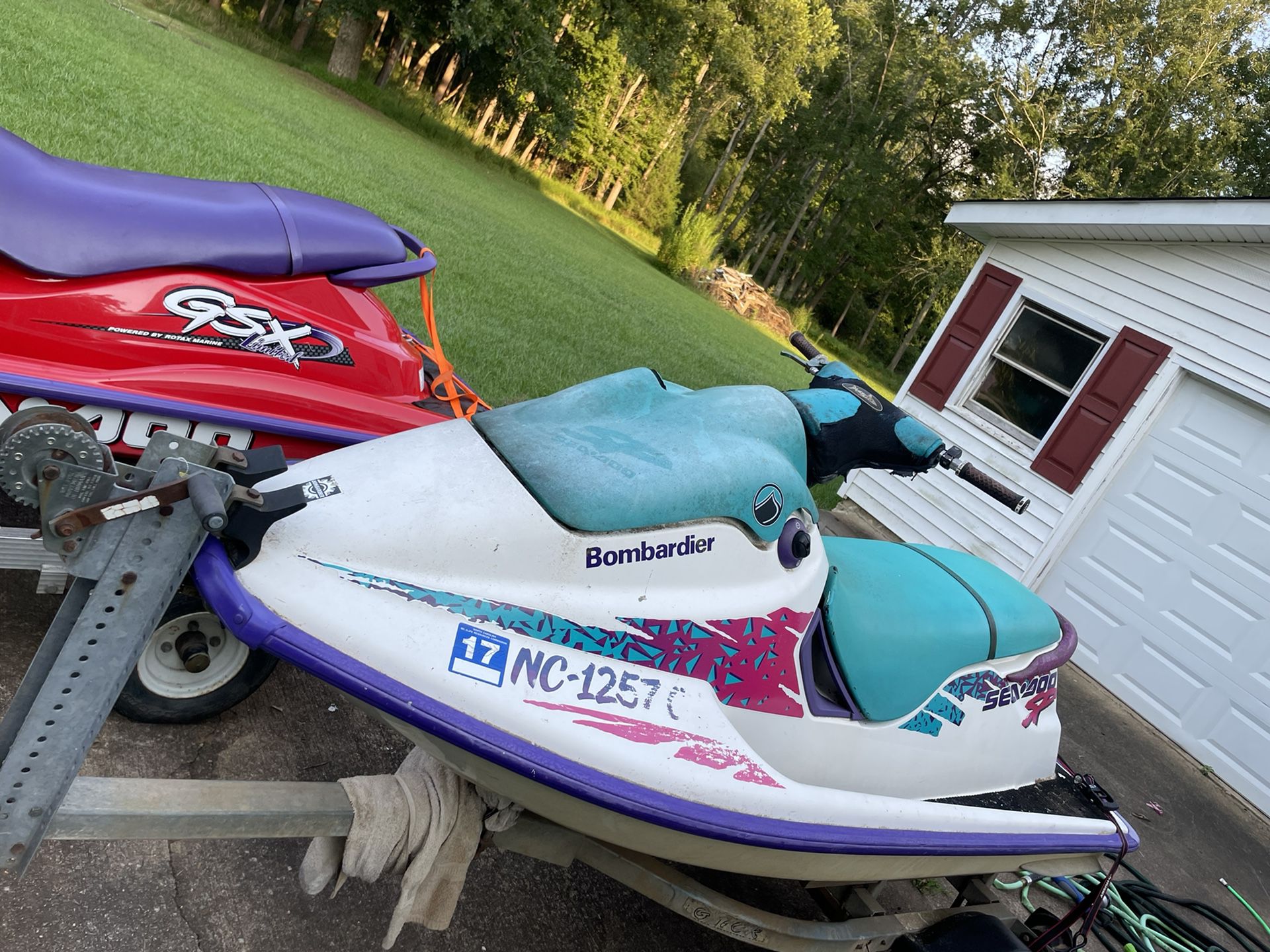 Two Jet Skis For Sale 