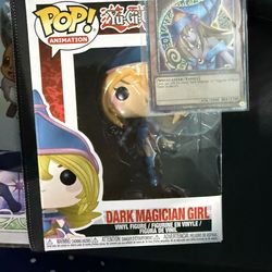 YoGiYo! Dark Magician Girl PoP! & YuGiYo card combo!
