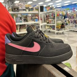 black nike air force 1 size 9