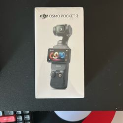 DJI OSMO Pocket 3 - Brand New Unopened 