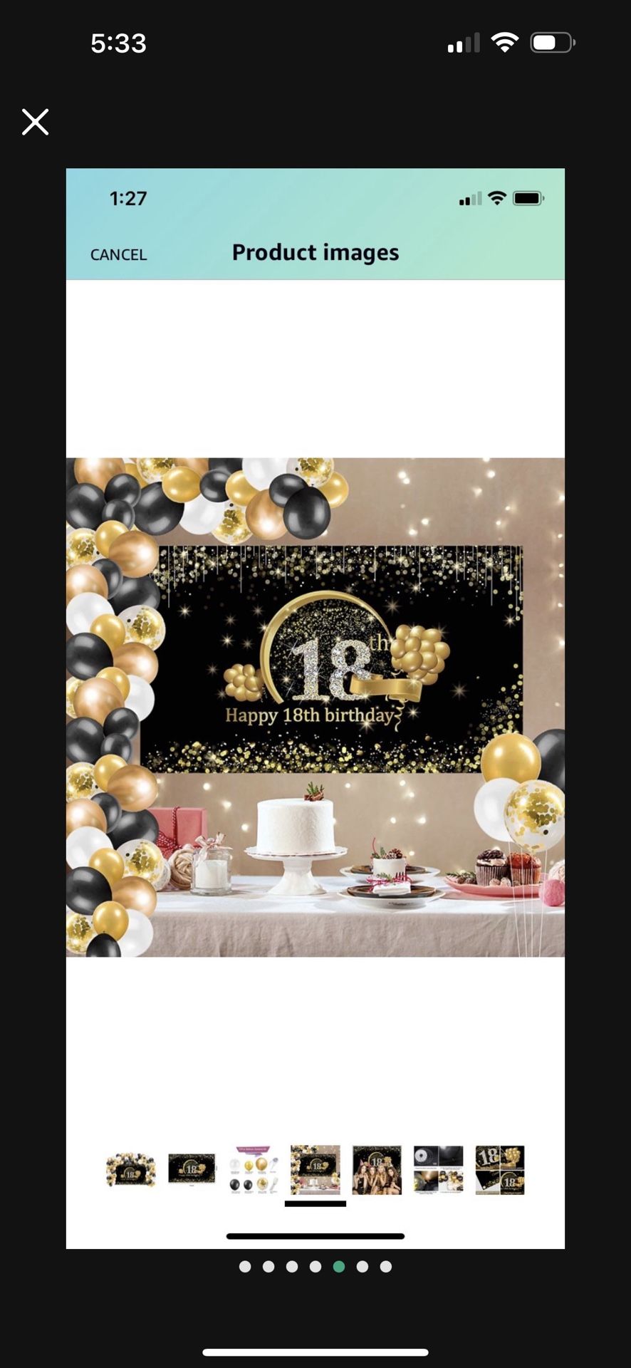 18th Birthday Banner 