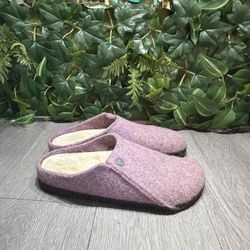 BIRKENSTOCK  Zermatt  Genuine Shearling Lined Purple Slipper Size 37 L6