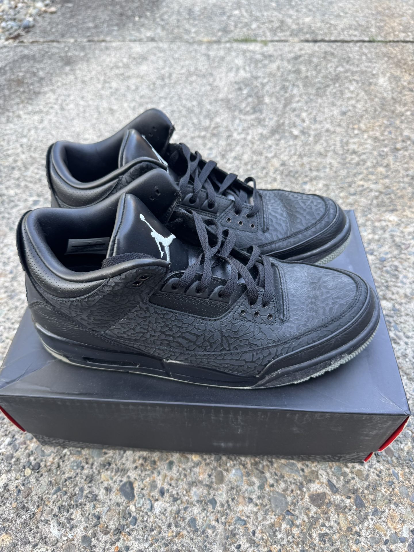 Jordon Cement 3’s Black Cat Size 13 Firm $200