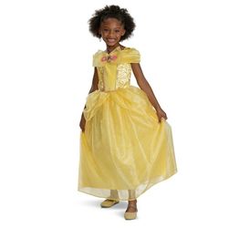 Disney Princess Belle Deluxe Exclusive Girls Halloween Costume, Girls X-Small