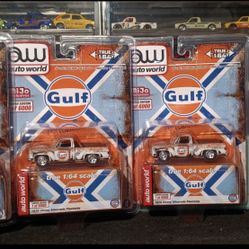 Auto World Chevy C10 Gulf Patina