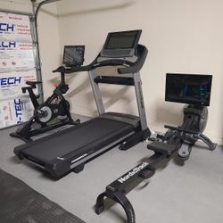 Nordictrack RW900 Rower And S22i Bike 