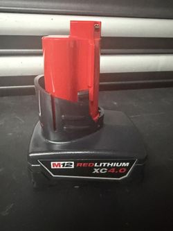 Milwaukee M12 12-Volt Lithium-Ion XC Extended Capacity Battery Pack 4.0Ah