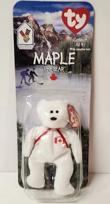 Maple The Bear Beanie Baby TY