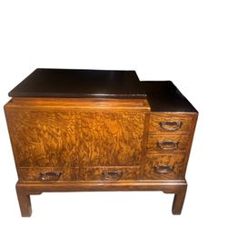 Antique Japanese  Copper Lined Hibachi Table
