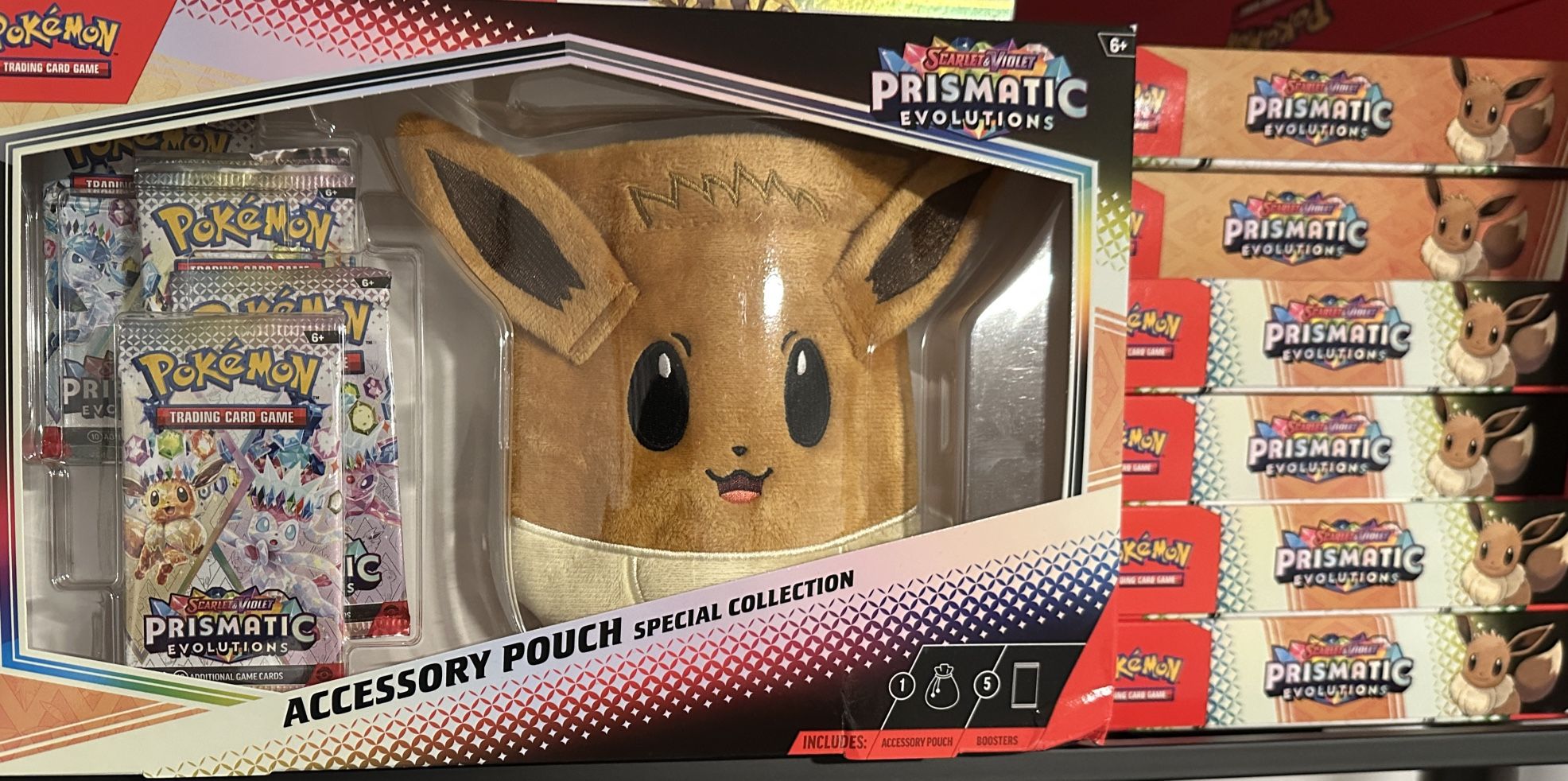 prismatic evolution pouch collection