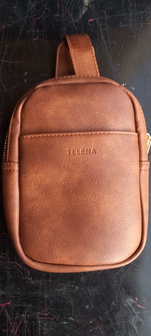 Telena Crossbody Sling Tan Bag
