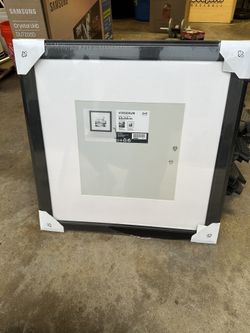 50x50 cm (19 3/4in x 19 3/4in) Black Photo Frame