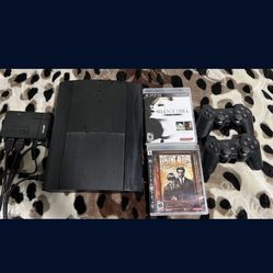 PS3 Super Slim (silent hill 1,2,3,4, origins, homecoming)