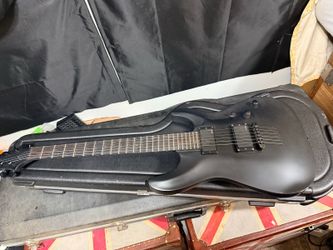 Schecter C-1 Platinum Blackout Satin Black Electric Guitar