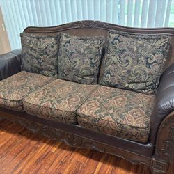 2 Large Six Foot Sofas 