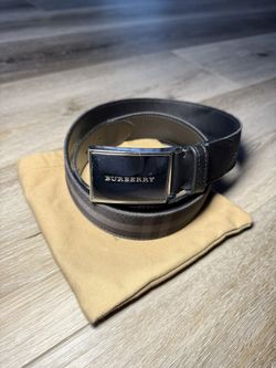 Burberry Men Leather Belt
