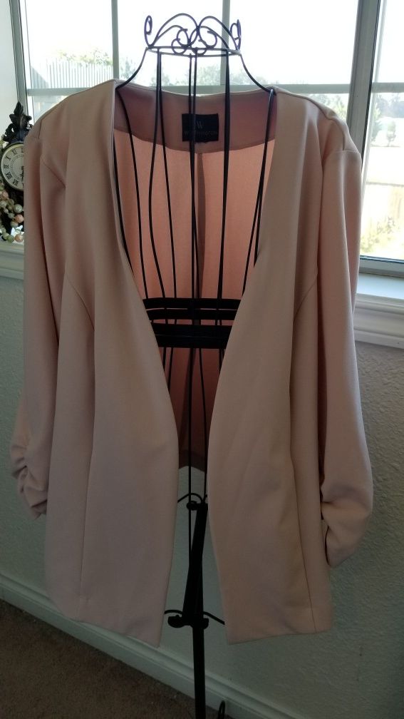 Womans Pink Suit Jacket