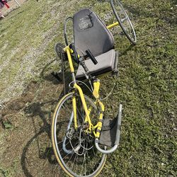 Hand cycle bike