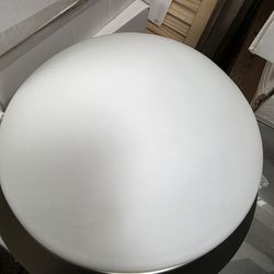 2-Light Brushed Nickel Flush Mount Ceiling Light