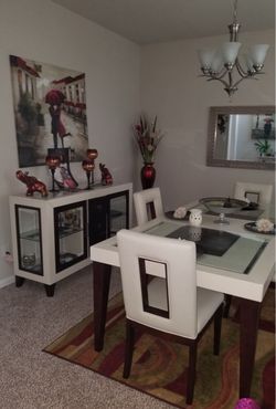 Formal 2 piece Dinning room set for sale