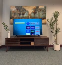 59” Long TV Stand - Fits up to 65" TV - Walnut