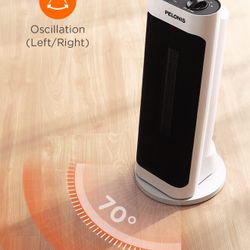 Ceramic heater PELONIS PH-19J 1500W Fast Heating, Programmable Thermostat, Easy Control, Wide