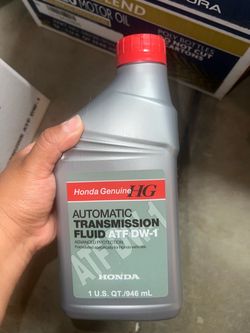 Honda DW-1 transmission fluid