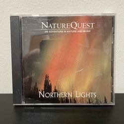 Nature Quest Northern Lights CD Album Aurora Borealis Relaxing Music Sounds 1994