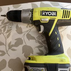 Ryobi Drill 18v Batter (no charger)