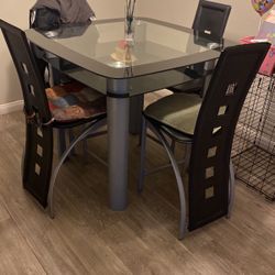 Glass Dining Table