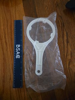 Wrench Water Filter Housing Plastic Filter Housing Wrench White