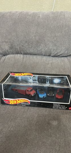 Hot wheels premium exotic hyper car set
