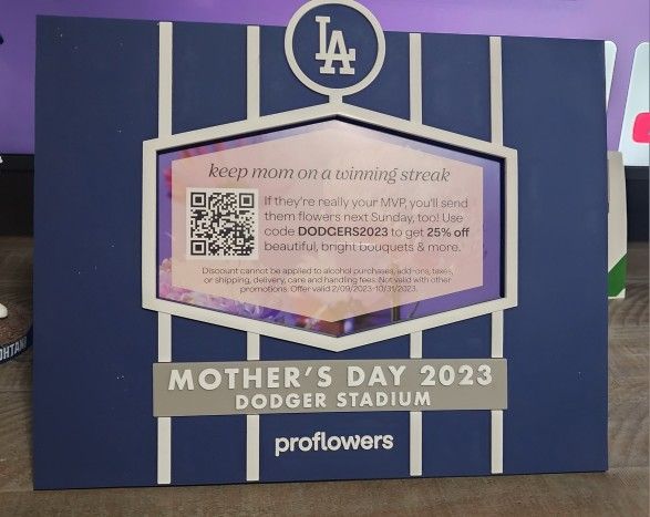 Dodgers Picture Frame