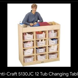 Jonti-craft 12 Tub changing table
